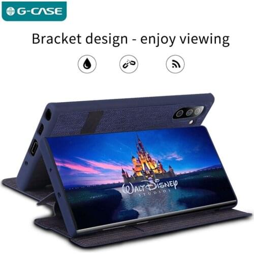 G Case Top-end Business Series PU Leather Flip Case Cover For Galaxy S10 Plus lite S10e case