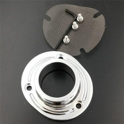 Motorcycle Chrome Exhaust Tip Muffler Power Outlet For Honda XR650 XR650R 2000 - 2005 2001 2002 2003 2004 Custom