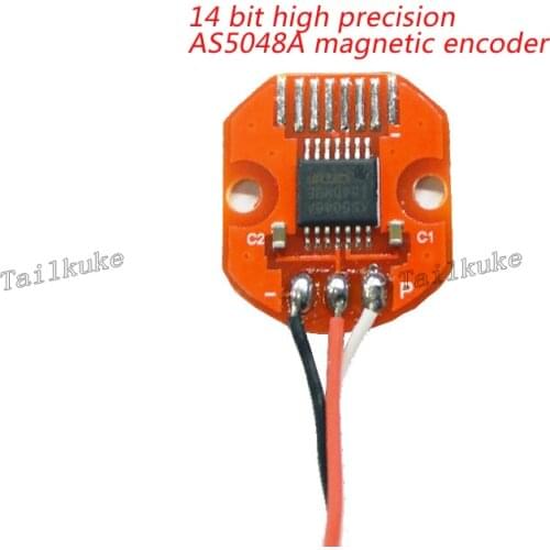 Code Wheel AS5048A Magnetic Rotary Encoder PWM / SPI Interface Accuracy 12-14bit Motor Encoder