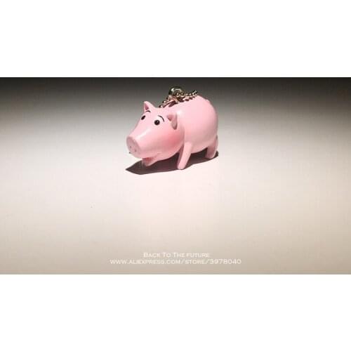 Disney Toy Story 3 Hamm the Piggy Bank Q Version 3.5cm PVC Action Figures mini Dolls Kids Toys model for Children boy gift