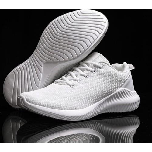 Sooneeya Classic Shoes Casual for Men Black White Lace Up Sneakers Male Damping Sole Lightweight Trainers Outdoor Walking Tenis
