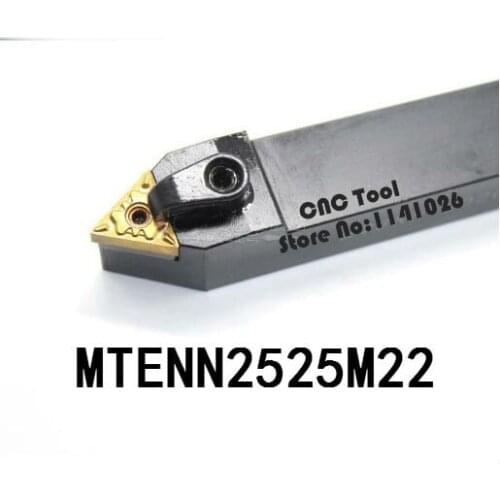 MTENN2525M22 Metal Lathe Cutting Tools,CNC Turning Tool,Lathe Machine Tools, External Turning Tool Type MTENN 25*25*150