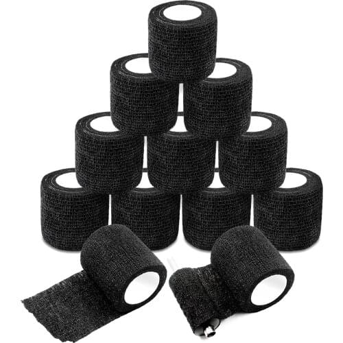 5x4.5cm Disposable Self Adhesive Elastic Tattoo Bandage tattoo machine grips cover wrap tape Tattoo Accessories