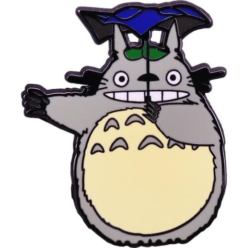 PF1231 Japanese Anime Manga Icons Cats Cute Enamel Pin Badge Cartoons Collar Lapel Pin for backpacks Decoration Jewelry Gifts