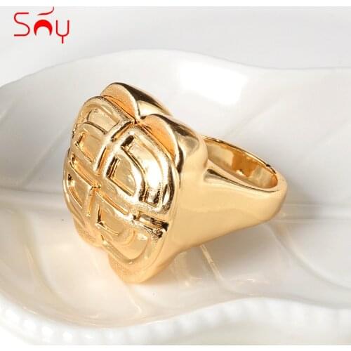 Sunny Jewelry Big Ring 2021 New Design High Quality Copper Ring Jewelry For Women Bridal Ring For Party Flower Trend Ring Gift