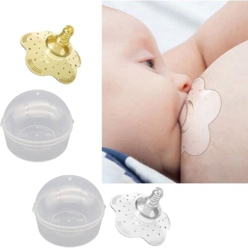 Shell Ultra-thin Silicone Nipple Shield Maternity Silica Gel Nipple Protector Baby Breast Milk Feeding High Quality D0AF