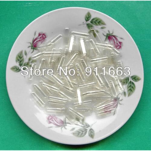 1# 5,000pcs,clear-clear empty gelatin capsules sizes/gelatine hollow capsules( joined or seperated capsules available)