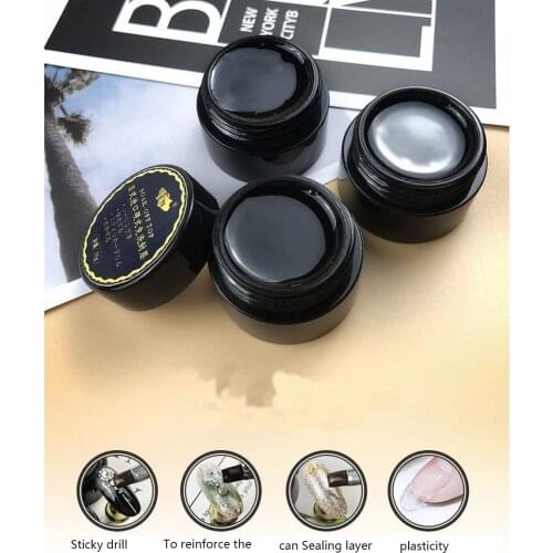 1 Box Top Coat UV Gel DIY Nail Art Polish Seal Glaze Fast Dry Soak Off Hard Gel Nail Polish