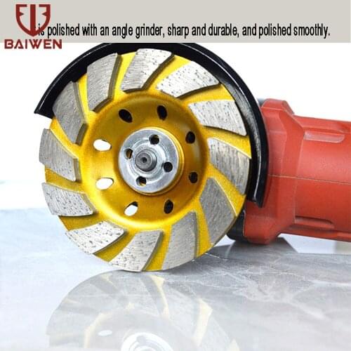 180mm Diamond Segment Grinding Wheel Cup and Disc 20mm Hole for Grinding and Cutting Marble Concrete Stone