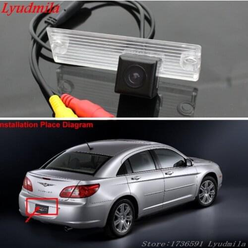Wireless Parking Camera For Chrysler Sebring / Concorde / 300 Car Rear view Camera / HD CCD Night Vision Back up Reverse Camera