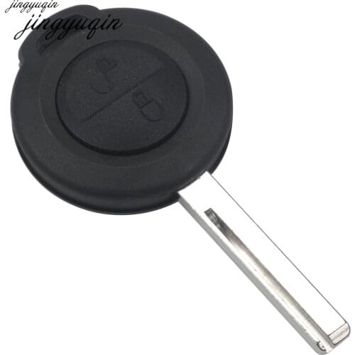 Jingyuqin Key Case for MITSUBISHI COLT WARRIOR CARISMA SPACE STAR Car Key 2 Buttons Replace Remote Vehicle Key Shell Casing Fob