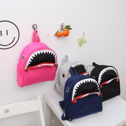 Childrens School Bag Kindergarten Boys Girl Baby Backpack Shark Cute Plush Bag Cartoon Backpack Kids Gifts Toys
