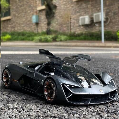 Free shipping 1:24 Terzo Millennio Gallardo Reventon die-cast alloy car model toy car childrens toy boy gift