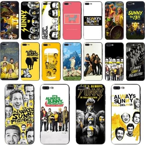 TV series It 's Always Sunny In Philadelphia Soft phone case for iphone XS 11 pro max 10 XR X se 5 5s 6s 6 7 8 plus cover shell