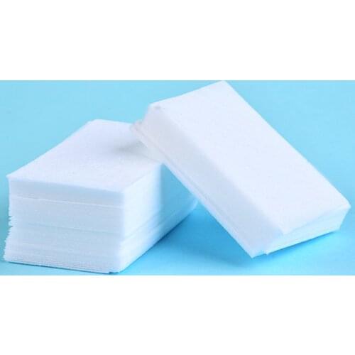 100PCS Nail Polish Remover Wraps Wipes Bath Manicure Gel Lint-Free 100% Cotton Napkins For Nails Art Polish Accessories