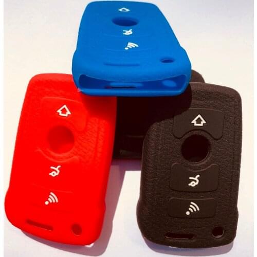 Shell Cover Silicon Funda Llave Remote Holder For BMW 1 3 5 6 7 Series X3 X4 X5 X7 E65 E66 E67 E68 730 740 750 FOB Protective