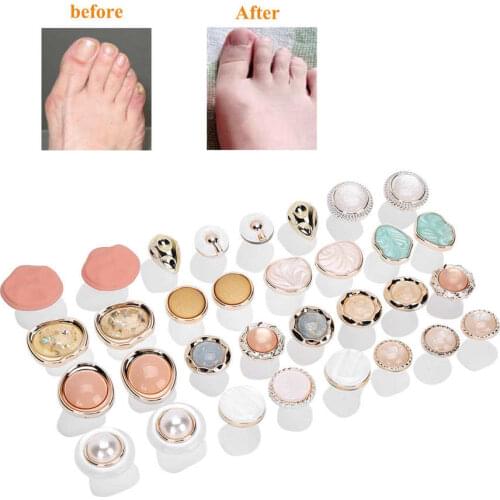 8pcs Silicone Nail Art Toe Separator Washable Reusable Toe Separation Tool Pedicure Care Separator Toe Separators