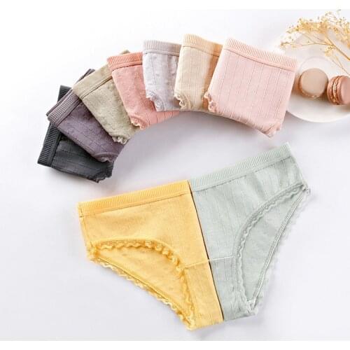 9 Pieces Underwear For Woman Cotton Panties High Quality Soft Female Briefs For Woman Underwear Cotton 2021 New Sale BANNIROU