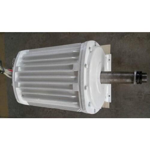 30KW/30000W 150RPM Low Rpm Horizontal Wind Alternator Permanent Magnet Water Power Dynamotor Hydro Turbine