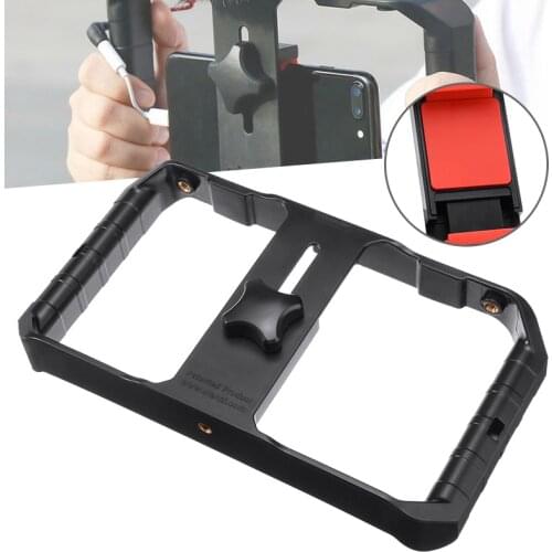 1 PC Universal Mobile Phone Camera Holder Handheld Camera Stand Video Shooting Live Broadcast Stands Phone Stabilizer