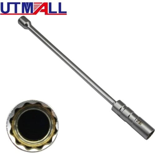 14 Or 16mm Magnetic Thin Wall Universal Joint Spark Plug Socket Removal Tool 12pt