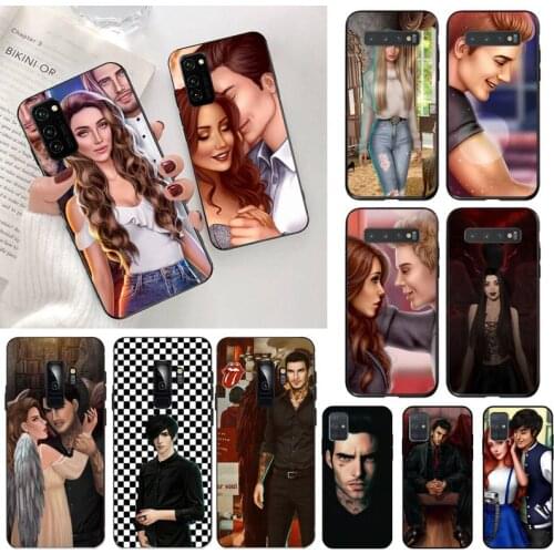 YJZFDYRM Romance Club Luxury Phone Case for Samsung S20 plus Ultra S6 S7 edge S8 S9 plus S10 5G lite 2020