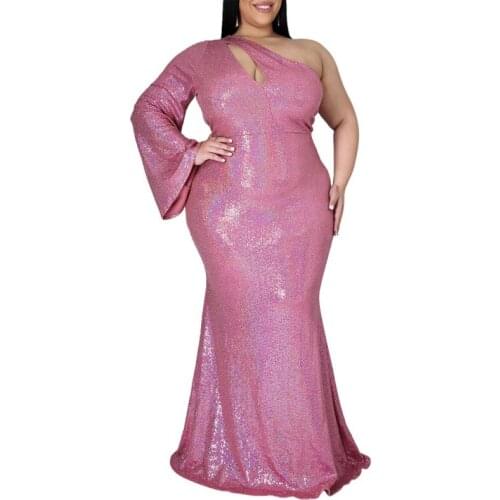 XL-5XL Plus Size African Dress For Women Fashion Dashiki Print Ruffles Vestido 2021 New Arrival Robe Elegant African Party Dress