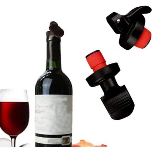 ZISIZ Champagne Saver Pressure Sealer Preserver Multicolor Plastic Wine Bottle Stopper Vacuum Sealed Wine Bottle Stopper
