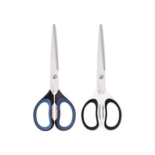 Deli 6058 Anti Stick Anti Rust Scissors Office And Home Scissors Stainless Steel Tailoring Scissors Solid And Durable Alloy