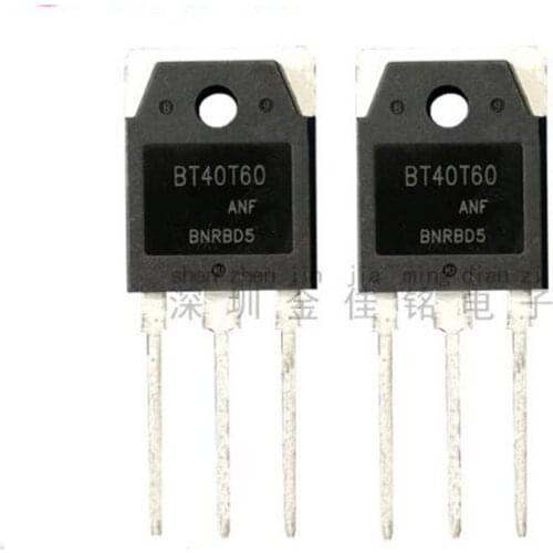 10PCS BT40T60 BT40T60ANF TO-3P 600V 40A IC