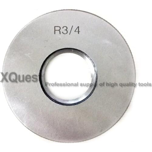 55 degrees tapered Pipe thread ring gauge R 1/16 1/8 3/8 1/4 1/2 3/4 Pipe thread gages 1/16-28 1/4-19 1/8-28 3/8-19 1/2-14