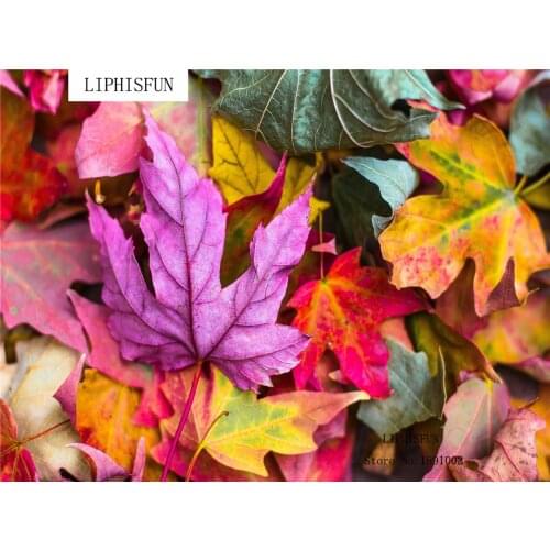 5D DIY Diamond Painting kit Square Resin Rhinestone Embroidery Cross Stitch Full Drill Home Wall Decor Maple