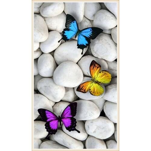 Voll Platz bohrer 5D diamant malerei butterfly diamant stickerei schmetterling und steine Kreuzstich Strass mosaik dekoration