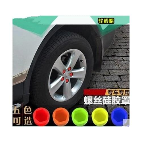 Car-Styling 20pcs Wheel Hub Nut Screw Cover For FIAT EVO Sedici Linea Bravo FCC4 Viaggio Coroma Ottimo Uno