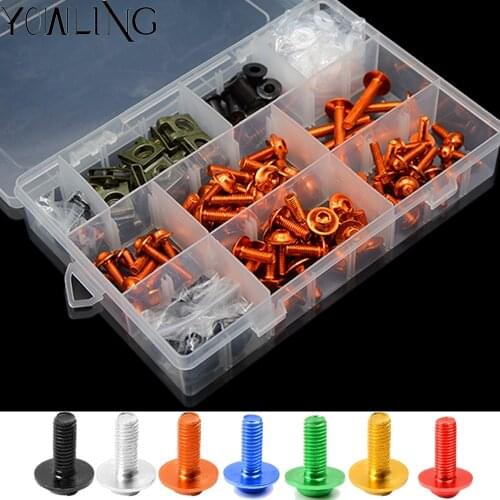 For HONDA CBR900 CBR 900 1997 1996 1995 1994 1993 1992 Full Fairing Bolts Kit Speed Nuts Motorcycle Side Covering Screws