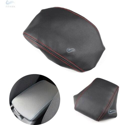 For Peugeot 308 2012 2013 2014 2015 2016 Car Accessories Interior Center Console Lid Armrest Box Cover Microfiber Leather Decor