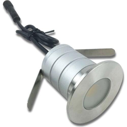 IP67 3W 12V 24V Garden LED Spot Lights CREE Underground Lamps Mini Bulb Spotlight for Stair Street Lighting Rain Proof