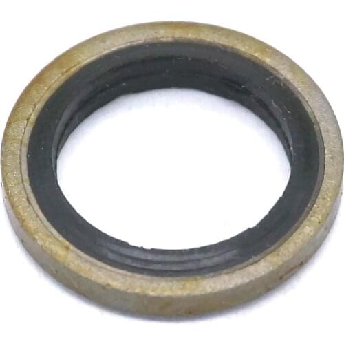 LOT20 12mm Metric Bonded Seal Self Centering Sealing Washer Hydraulic Nitrile Rubber Oil