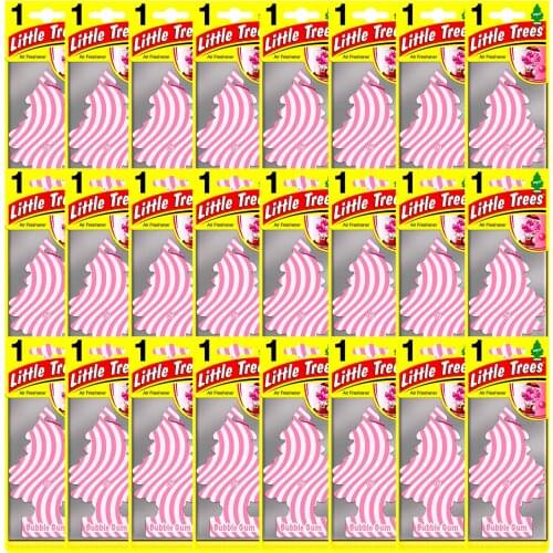 Little Trees Bubble Gum Sakız Aromalı Oto Kokusu 24 Adet