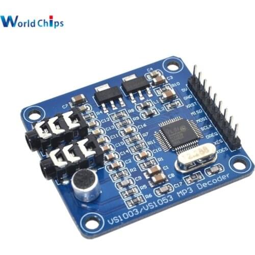 Diymore VS1003B VS1053 MP3 Decoding Module Development Board VS1053b VS1053 IC Onboard Recording Function SPI Interface