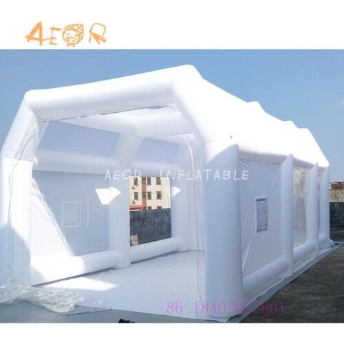 Portable Inflatable Car Cover Tent Carport Mobile Inflatable Paint Booth Inflatable Spray Booth For Car Cover