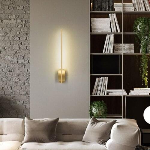 Nordic LED Luxury Wall Lamps for Living Room Bedroom Bedside Decoration Vanity Wall Lamps Mirror Light Hotel Art Indoor Lighting