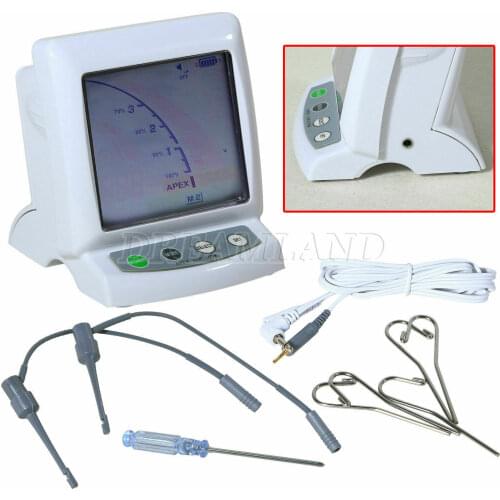 Dental Equipment Apex Locator Root Canal Finder LCD Screen Dental Endodontic Accessories Testing Cord Files Polishing tools