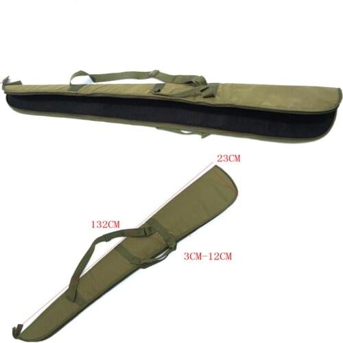 Fishing Bag Folding Fishing Rod Reel Bag Tackle Storage Bags Military Tactical Hunting Accessories Tactical Shot gun Case