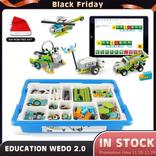 280Pcs/Lot Educational Functions DIY Parts Compatible 45300 WeDo 2.0 Core Set Building Blocks DIY Toys Christmas Gifts