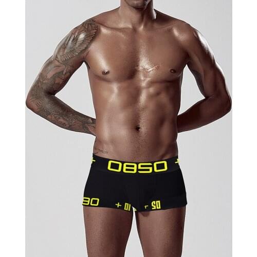 0850 Boxers Family Hygroscopic And Refreshing Mens Underwear 6 Color Clash Breathable Like Breathing Thread Uneven Fit Pants