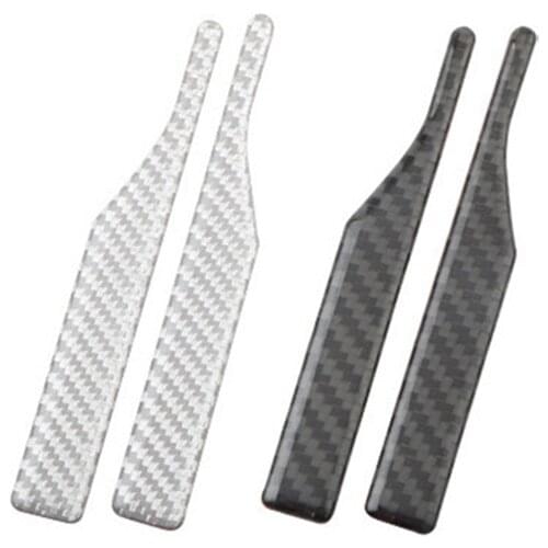 10pairs Car Styling Carbon Fiber Anti-Collision Strips Case For Bmw A3 A4L A6L A5 Q2L Q5 Q3 Rearview Mirror Car-Styling