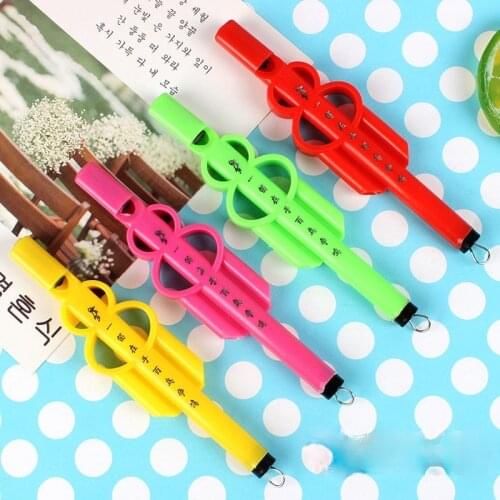 10 Pcs/set Creative Mini Music Rhythm Sound Lark Bird Flute Toys for Children Gift Whistling Funny Toys Party Favors