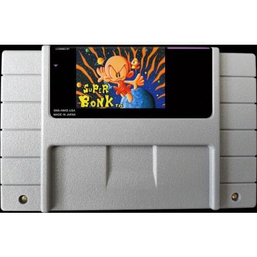 16Bit Games ** Super Bonk 1 ( USA Version!! )