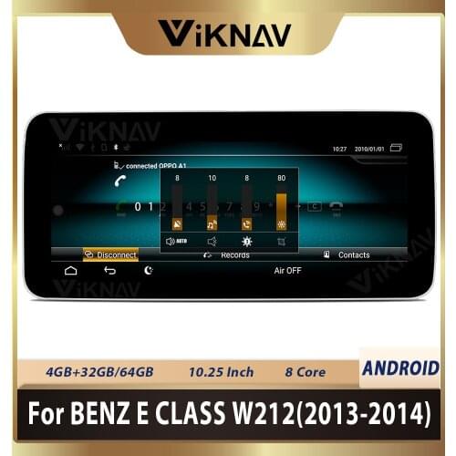 Car GPS Navigation For Benz E Class W212 2013 2014 Auto Touch Screen Map GPS multimedia radio player